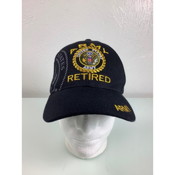 ARMY United States Retired cap hat size OSFA EUC - Picture 5 of 12